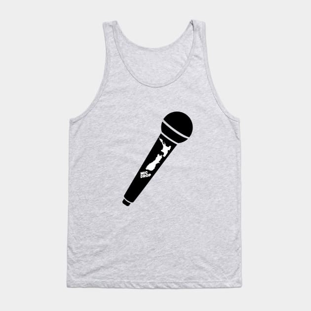 Mic Drop NZ Maprophone Tank Top by Mic Drop